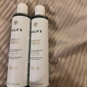 PHILLIP B Peppermint Avocado Shampoo X 2